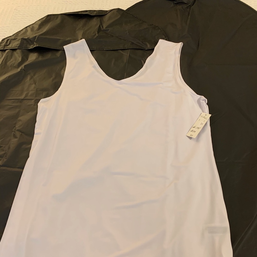 COPY - Fashque Studio white tank tunic